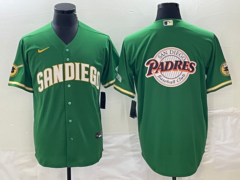 Men's San Diego Padres Green Jersey